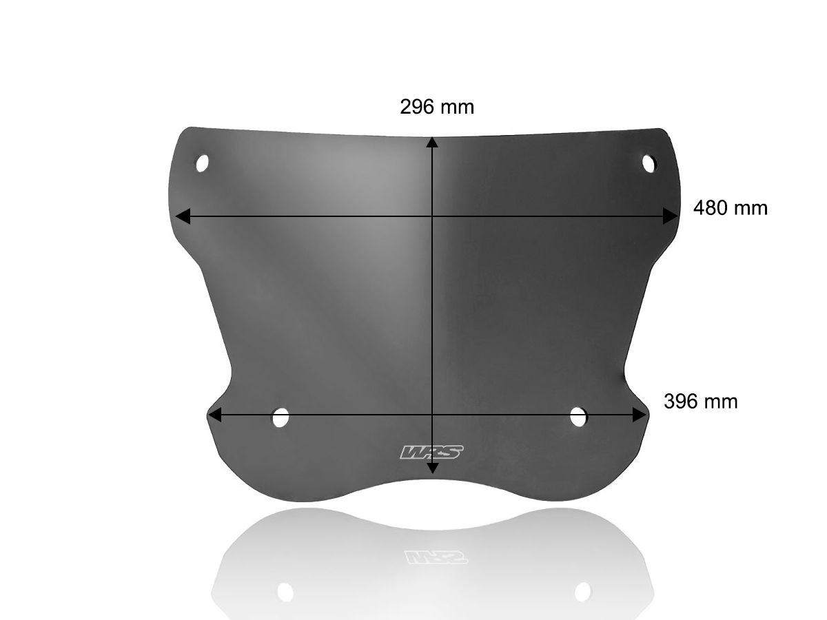 WRS Sport Windscreen Honda SH 125 2020-25 / SH 150 2020-2025 / SH 350 2021-2025