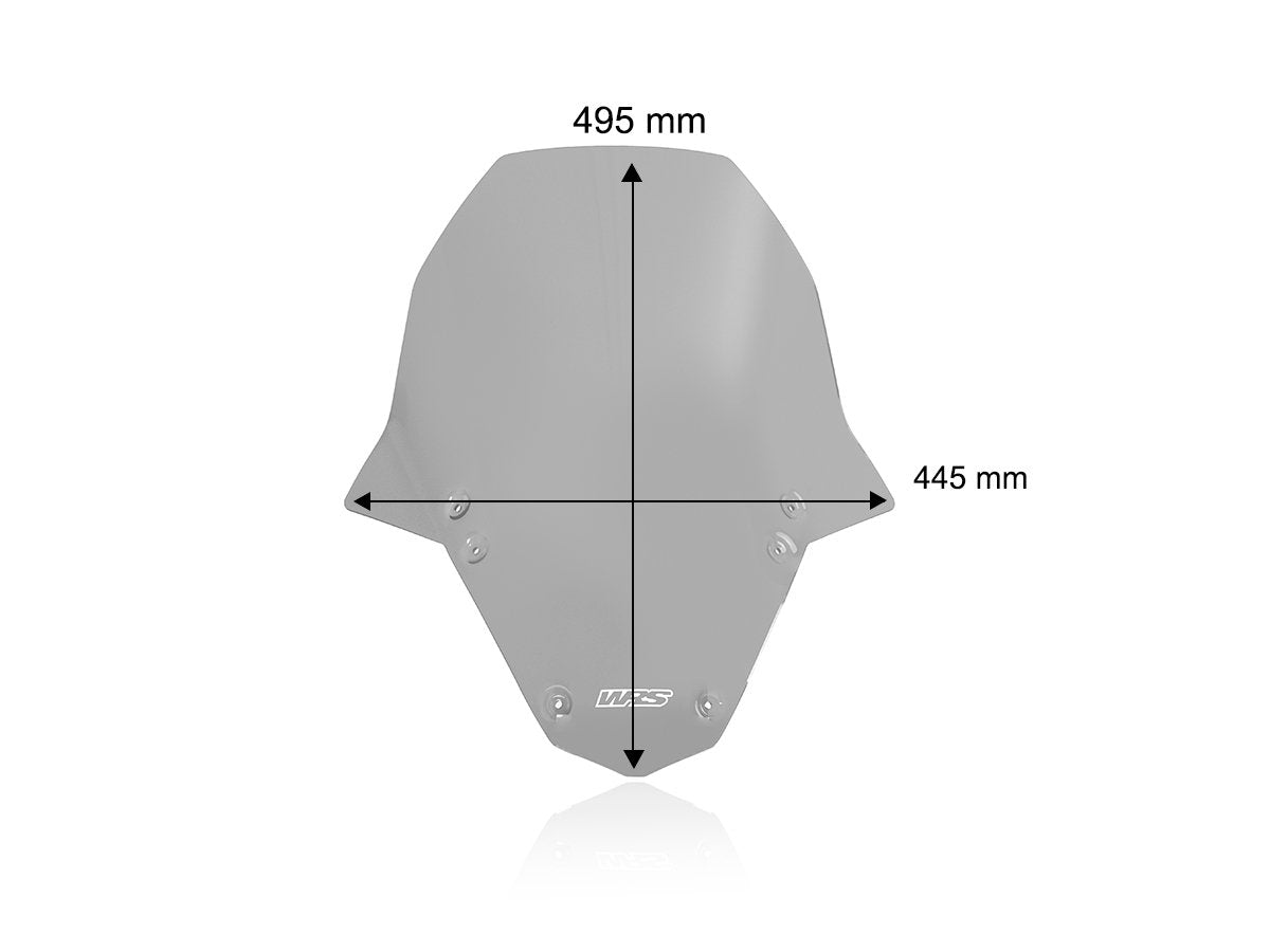 WRS Touring Windscreen Aprilia Tuono V4 2025