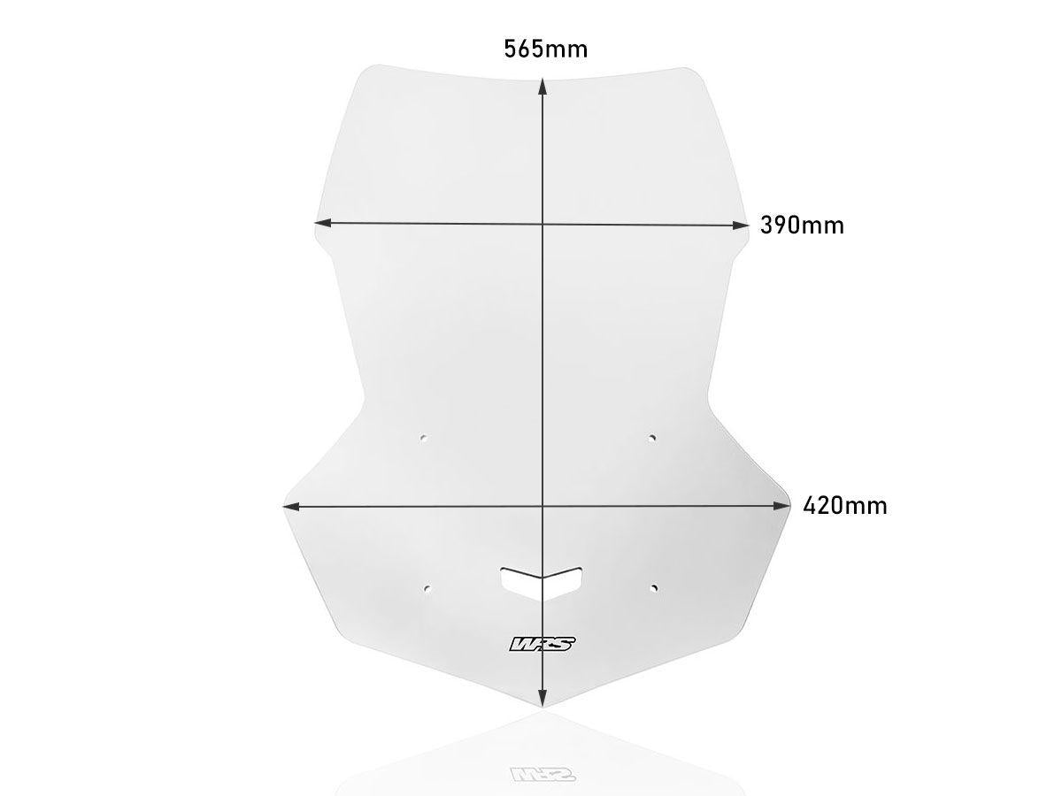 WRS Touring Windscreen Yamaha MT-10 / SP 2016-2021