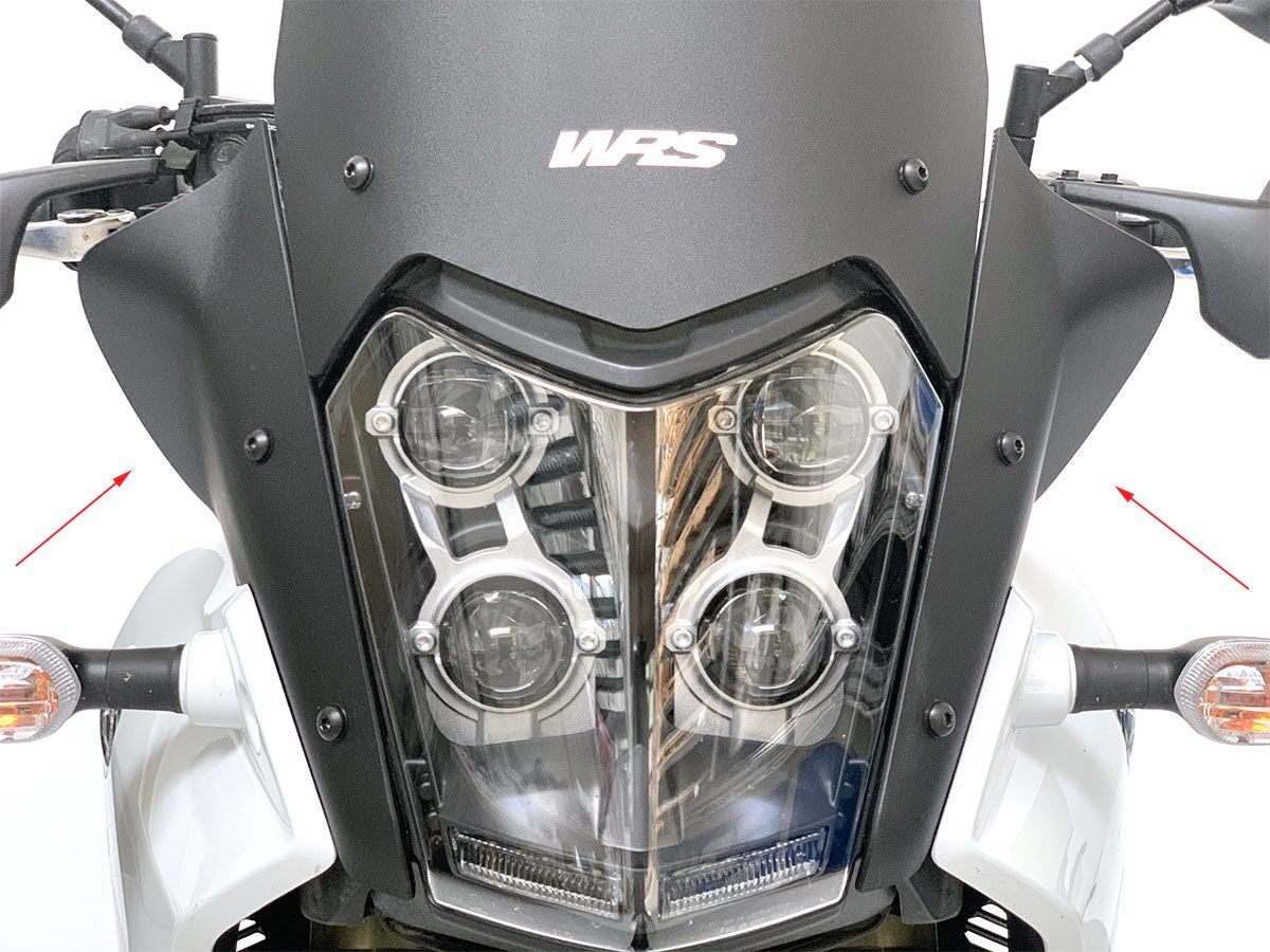 Pair Oversize Side Deflectors WRS Yamaha Tenere 700 2019-2024