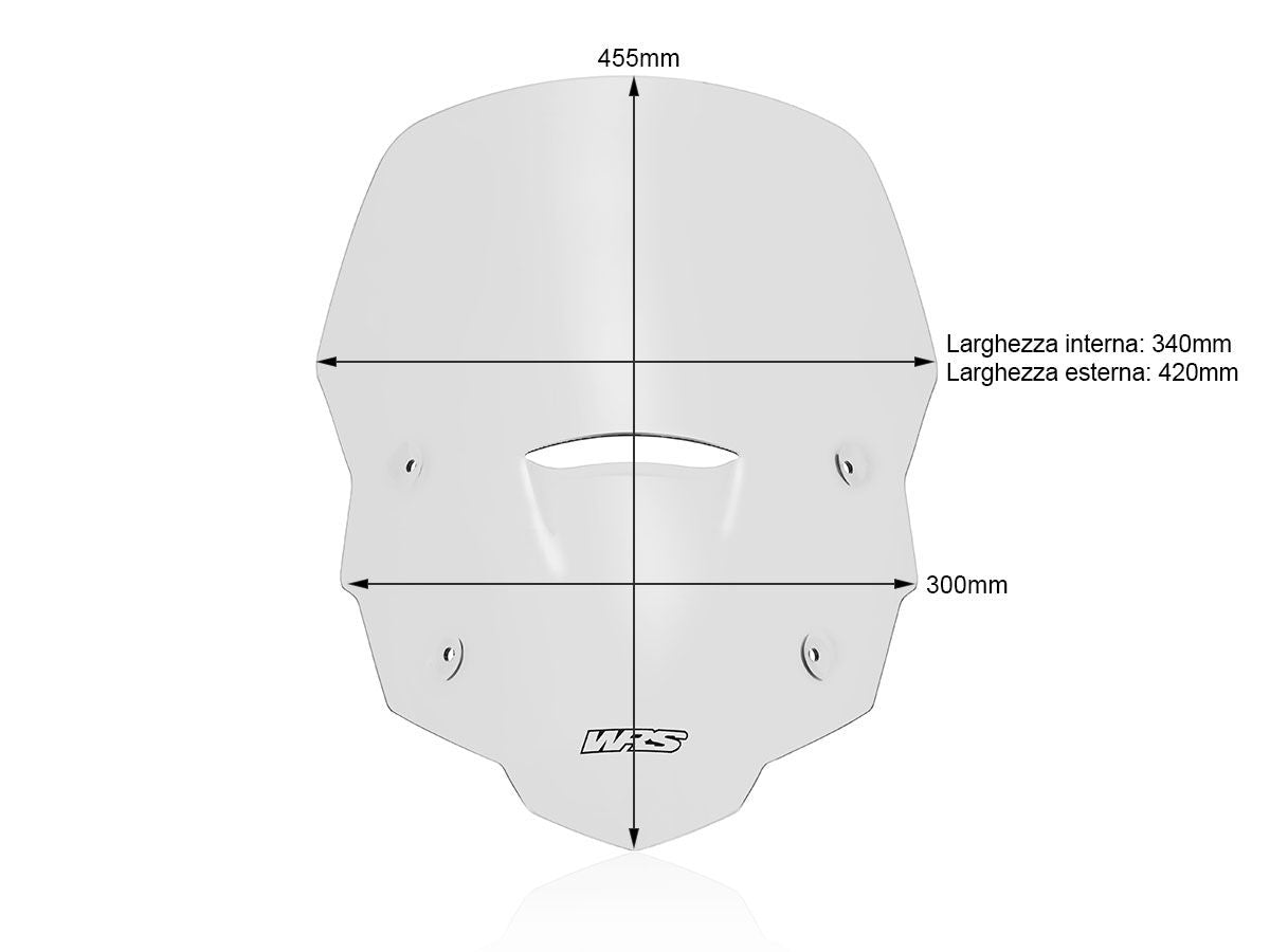 WRS Touring Windscreen Honda XL 750 Transalp 2023-2024