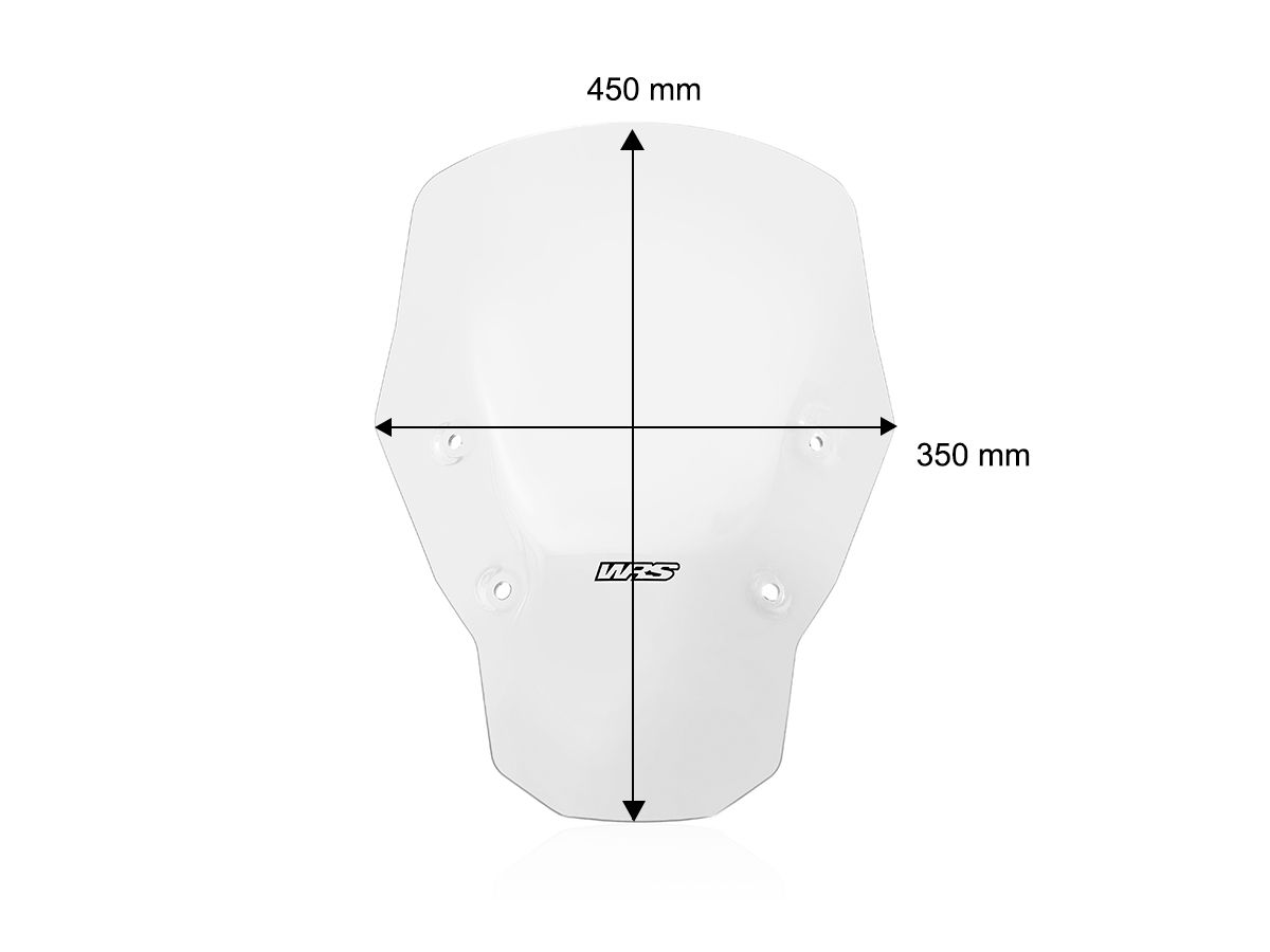 WRS Windscreen Standard No Radar BMW R 1300 GS 2023-2025
