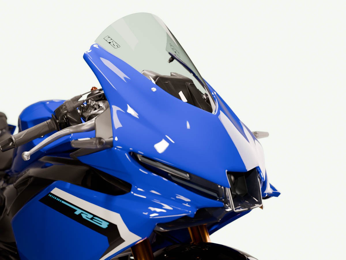 WRS Race High Windscreen Yamaha R3 2019-2025