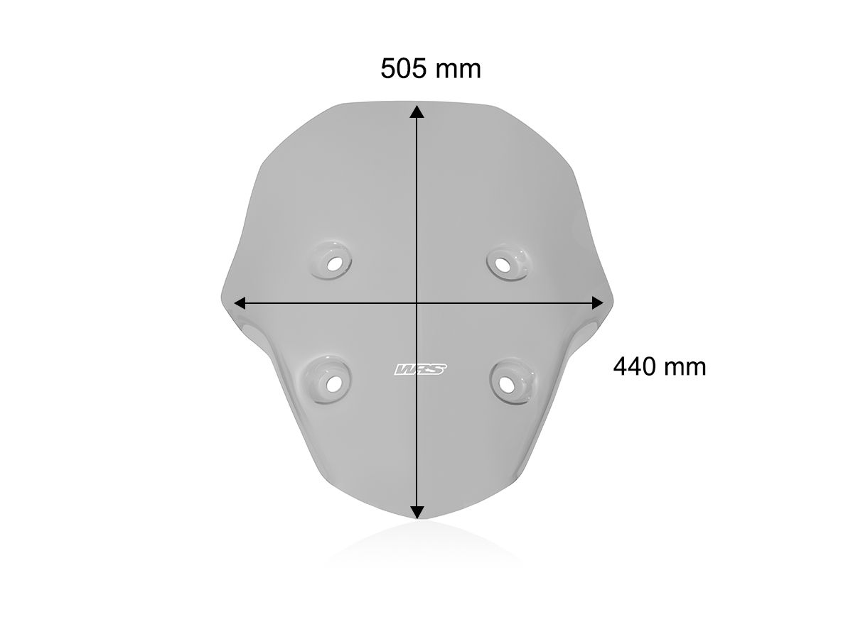 WRS WINDSCREEN CAPONORD MOTO GUZZI V 100 MANDELLO / S 2023-2025