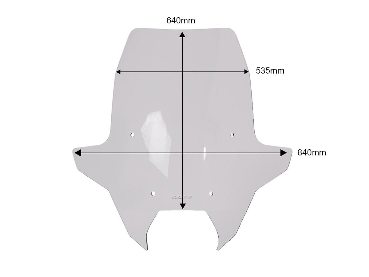 WRS Caponord Windscreen BMW R 1300 RT 2025-2026