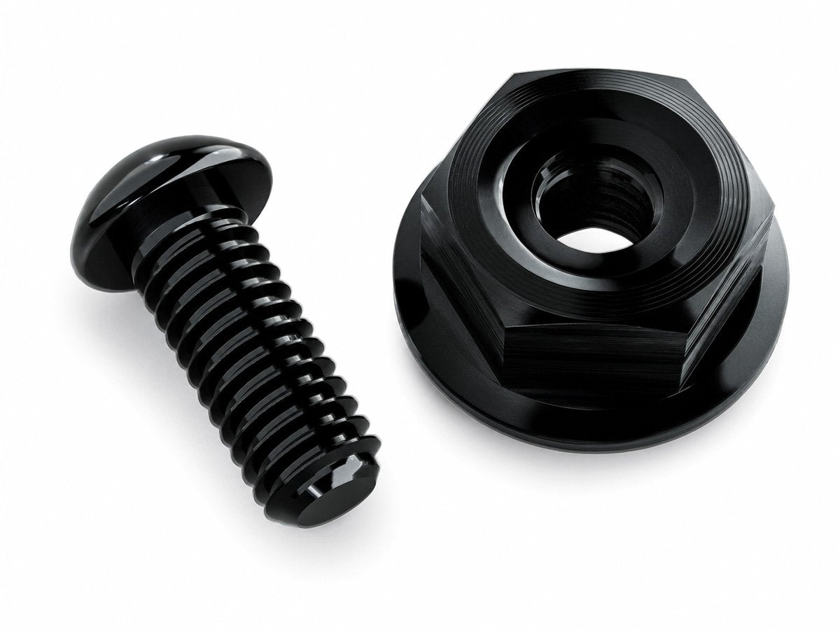 WRS WINDSCREEN M4x10MM ALUMINUM SCREW WITH NUTS KIT