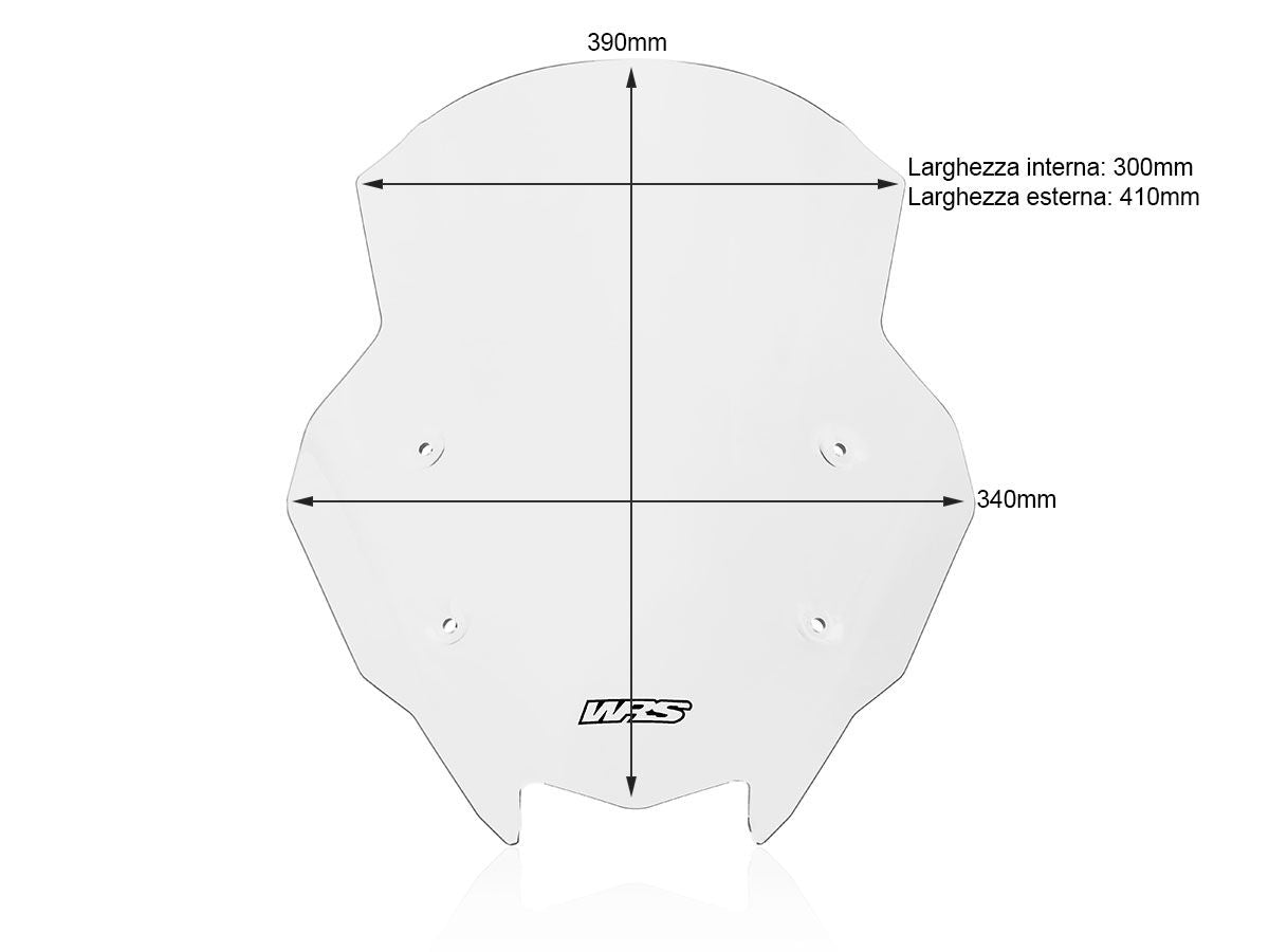WRS Touring Windscreen Kawasaki Z 1000 SX / Ninja 1000 SX 2017-2026