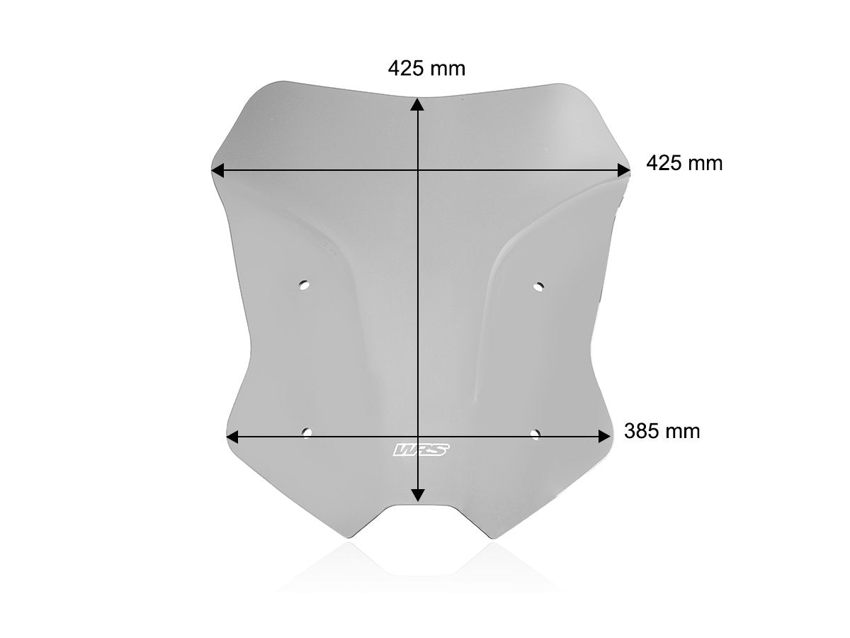 WRS Intermedio Windscreen Yamaha Tracer 9 GT / GT+ 2025-2026