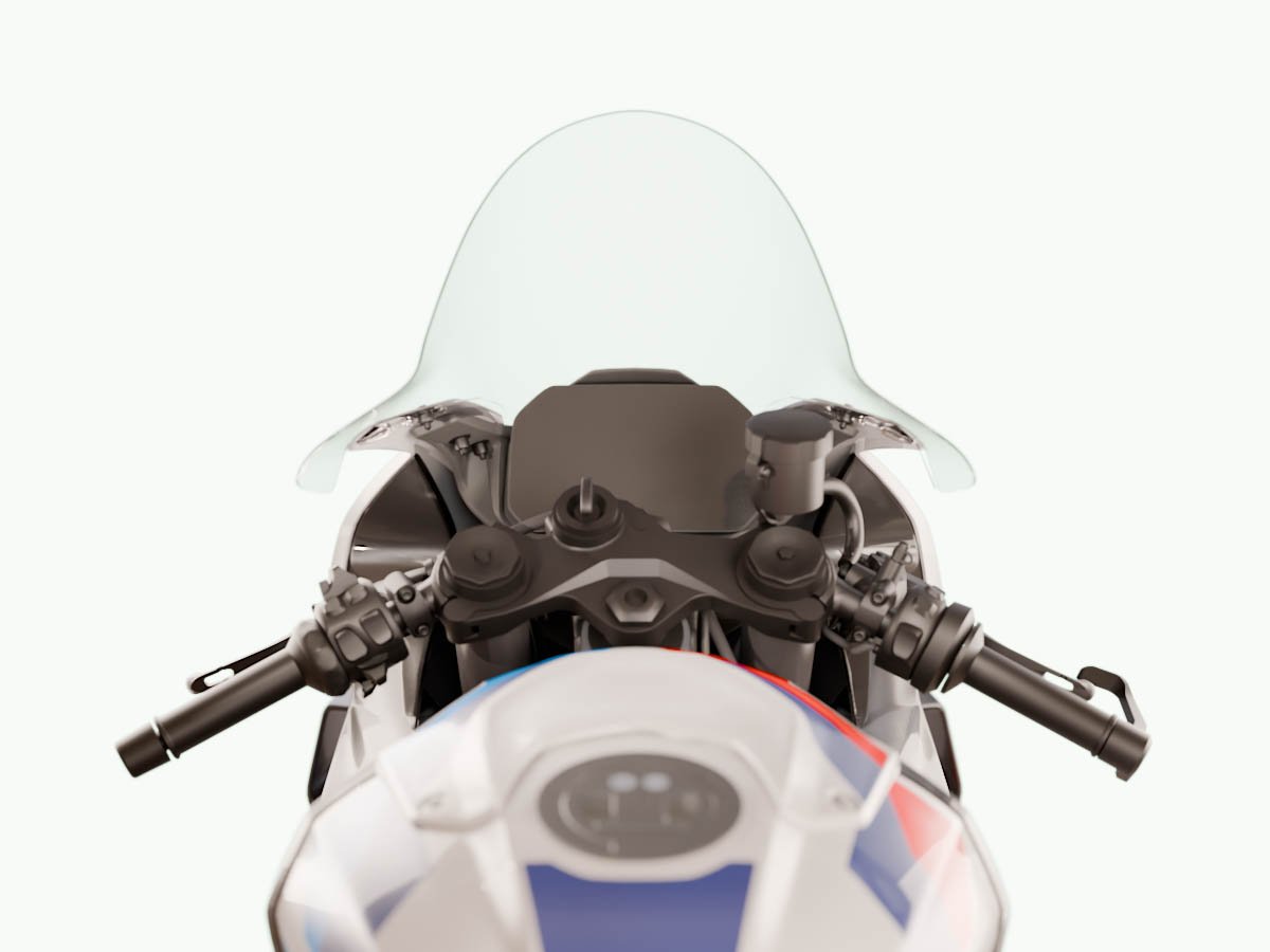 WRS RACE HIGH WINDSCREEN BMW S 1000 RR 2019-2025 / M 1000 RR 2020-2022