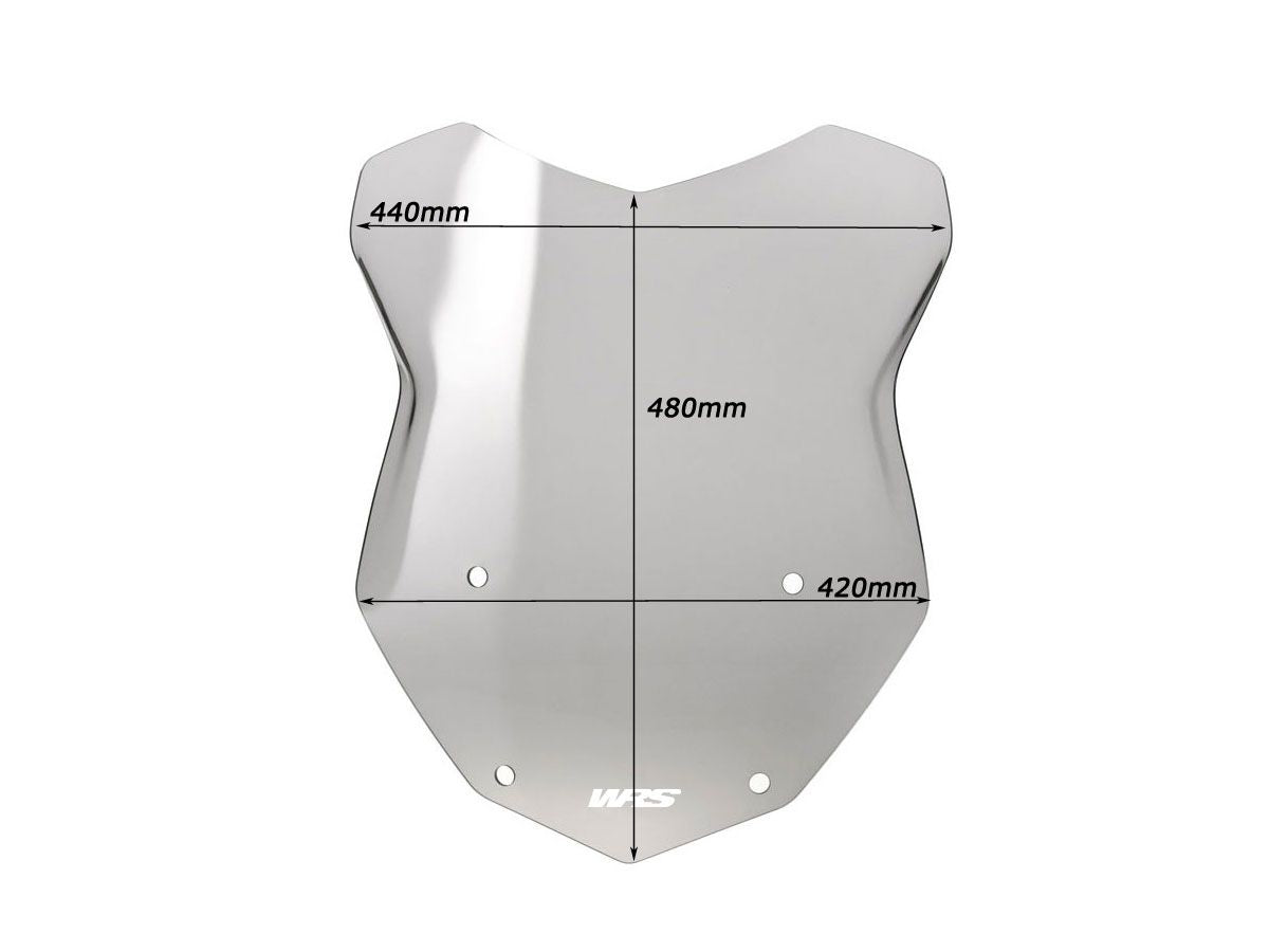 WRS Intermedio Windscreen BMW R1200GS-ADV 2013-18/R1250GS 2018-23