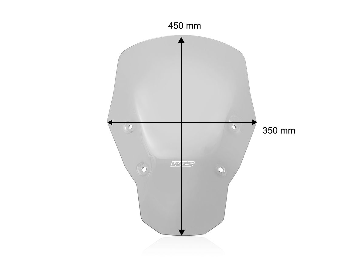 WRS Windscreen Standard No Radar BMW R 1300 GS 2023-2025