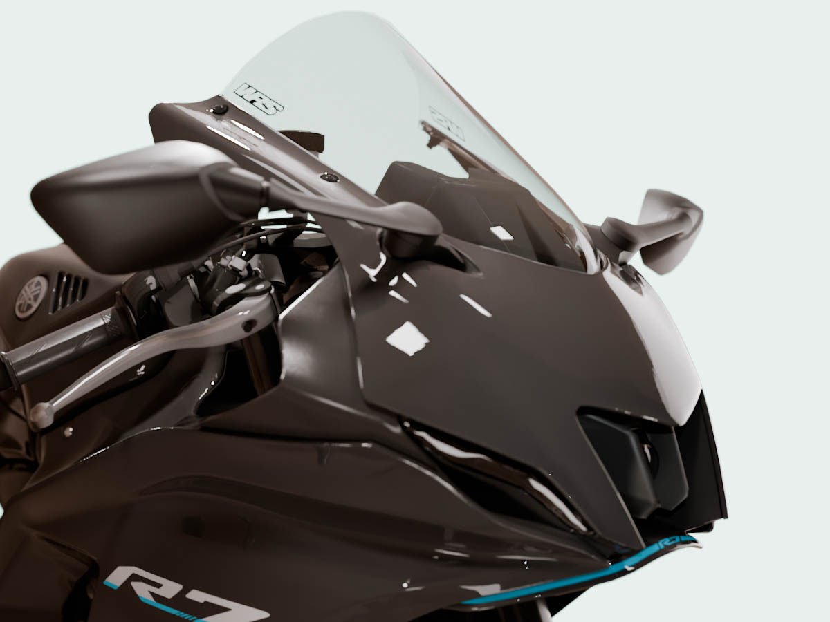 WRS RACE HIGH WINDSCREEN YAMAHA R6 2017-2024 / R7 2021-2025
