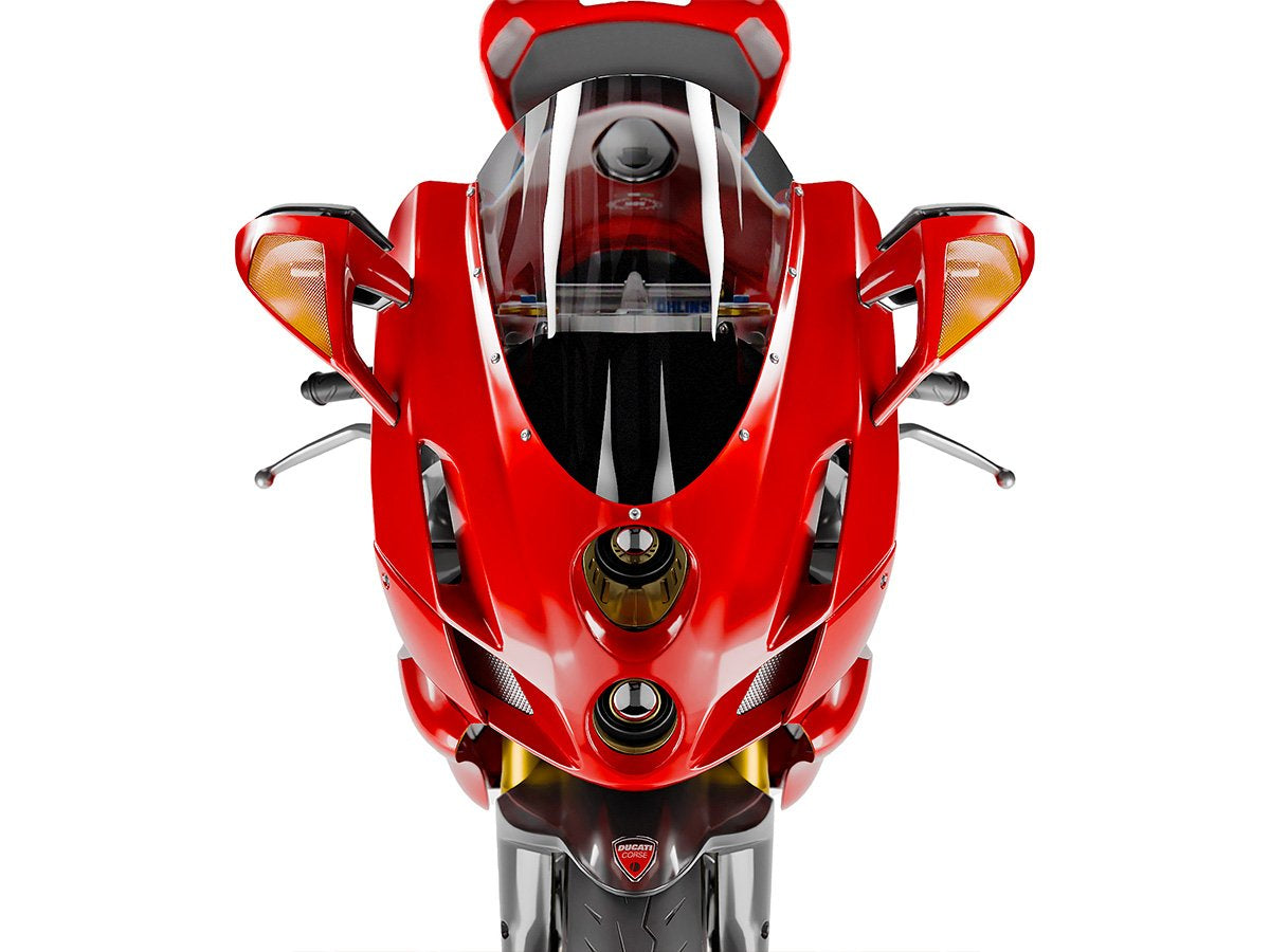 WRS Race Windscreen Ducati 749 / 999 / S / R / Dark / Xerox 2005-2006 W/O Parking Light