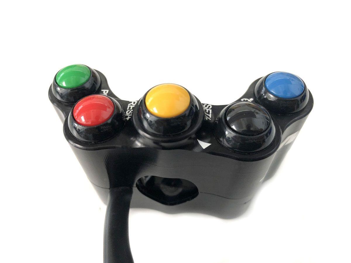 WRS 7 BUTTON LEFT RACING SWITCH KAWASAKI ZX-10 R 2021-2022