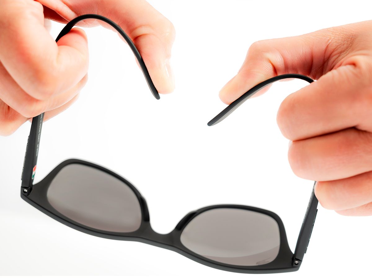 WRS SUNGLASSES WHITE MIRROR LENS