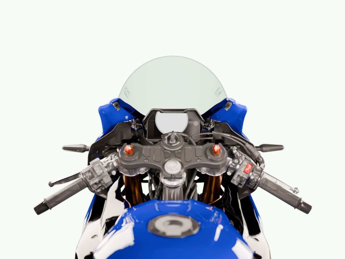 WRS RACE HIGH WINDSCREEN YAMAHA R3 2019-2025
