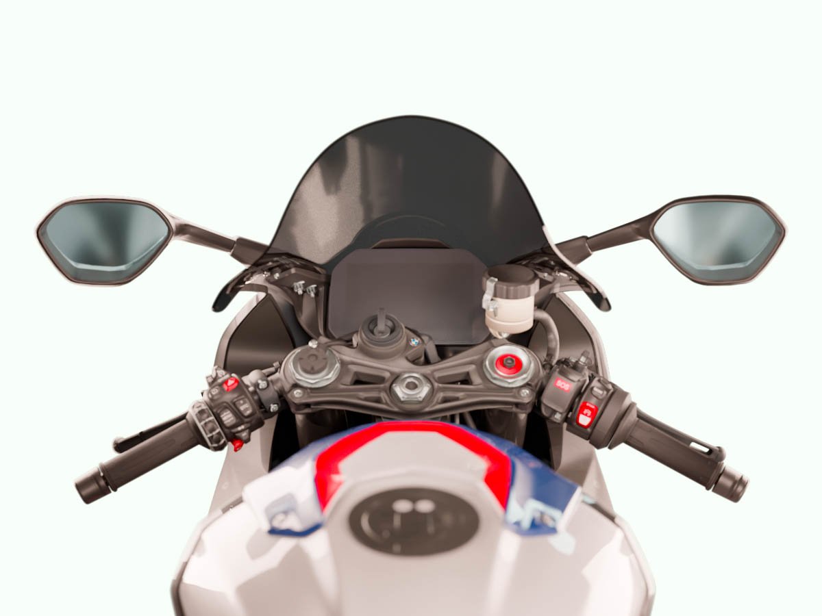 WRS RACE HIGH WINDSCREEN BMW S 1000 RR 2019-2025 / M 1000 RR 2020-2022