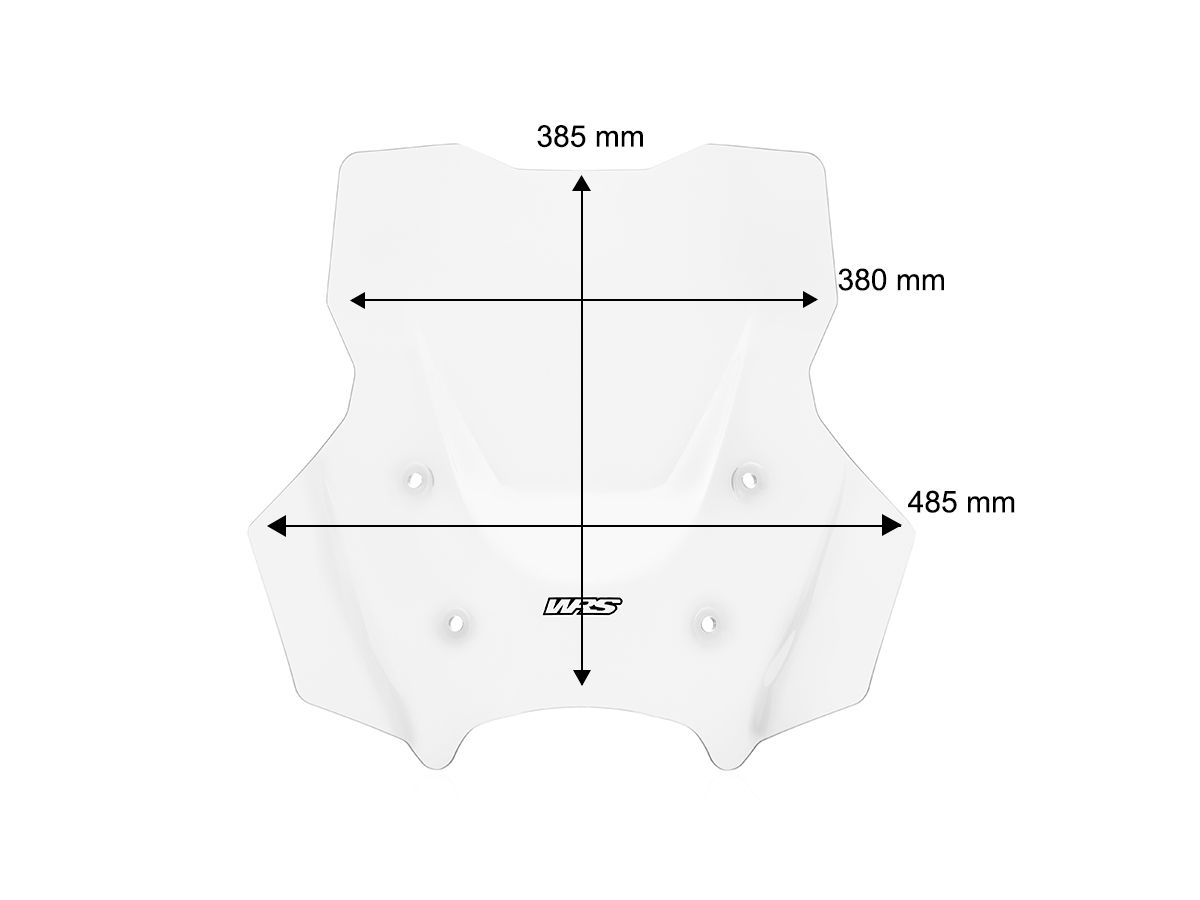 WRS WINDSCREEN TOURING PLUS WITH RADAR BMW R 1300 GS ADVENTURE 2024-2025
