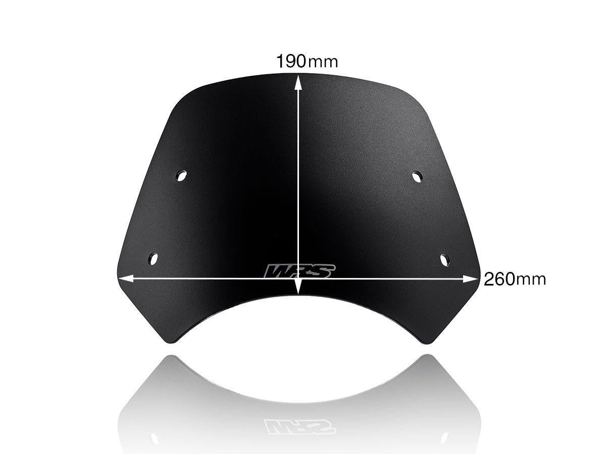 WRS SPORT WINDSCREEN BENELLI LEONCINO 500 2017-2024