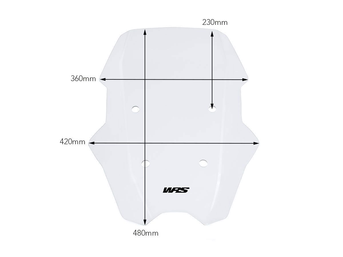 WRS TOURING WINDSCREEN BMW C 400 X 2018-2025