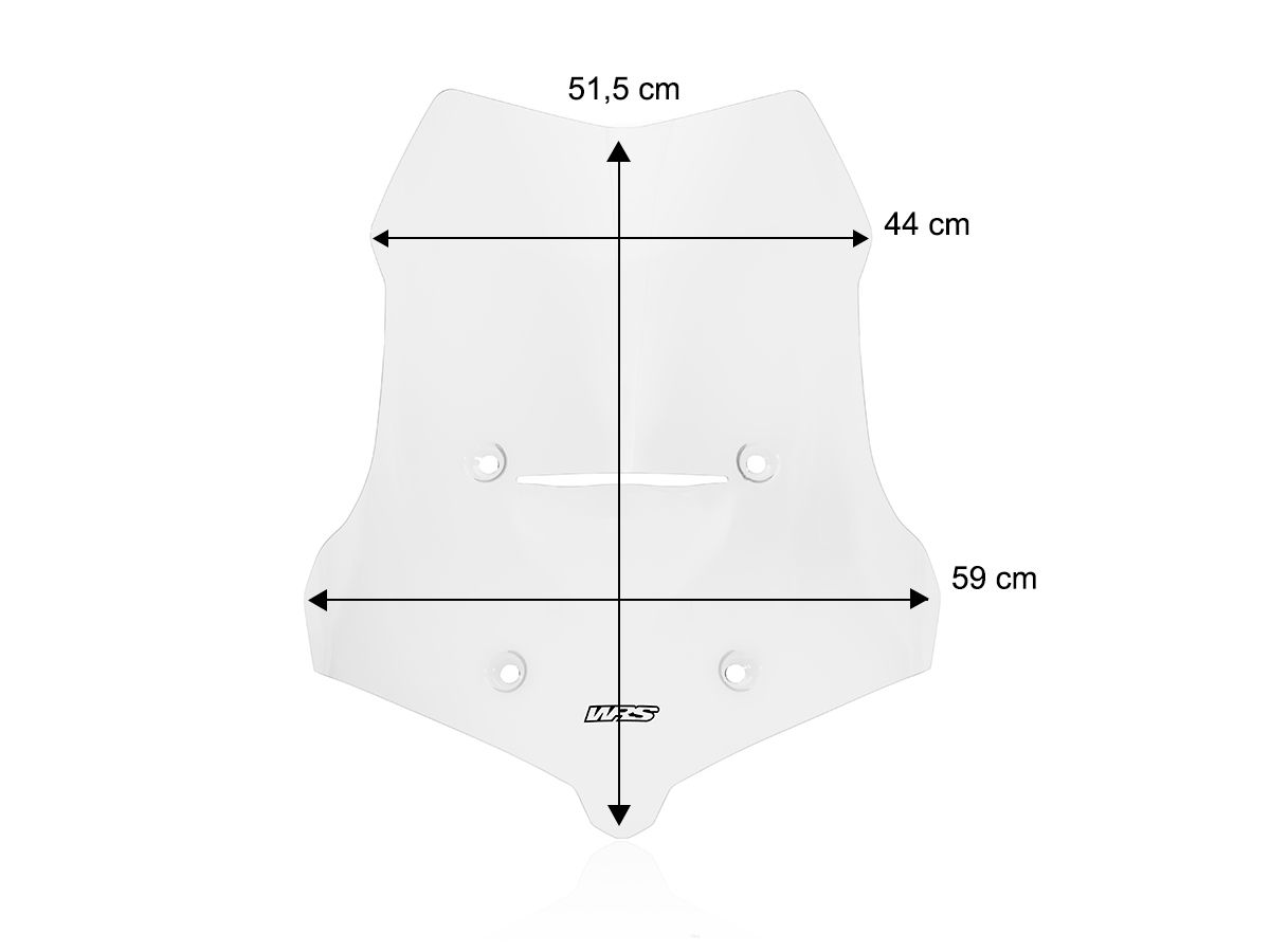 WRS WINDSCREEN CAPONORD VOGE VALICO 525 DSX 2023-2024