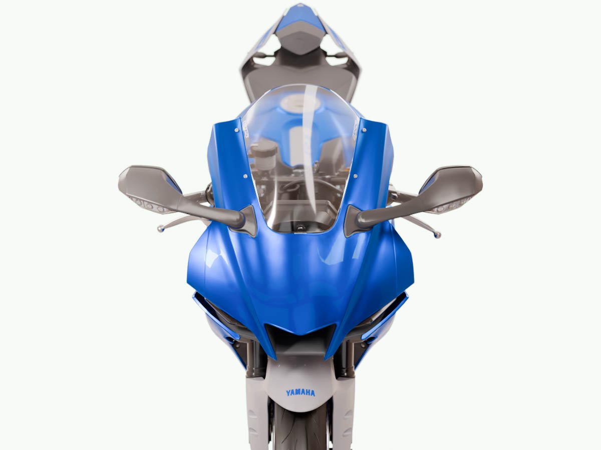 WRS - WRS RACE HIGH WINDSCREEN YAMAHA R1 / M 2020-2024 - WRS USA