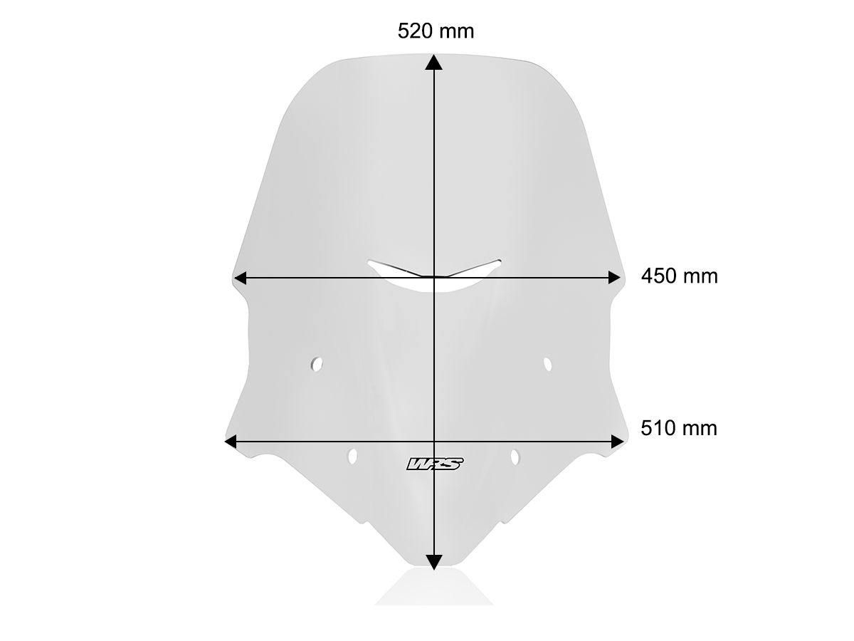 WRS CAPONORD WINDSCREEN BENELLI TRK 702 2023-2024