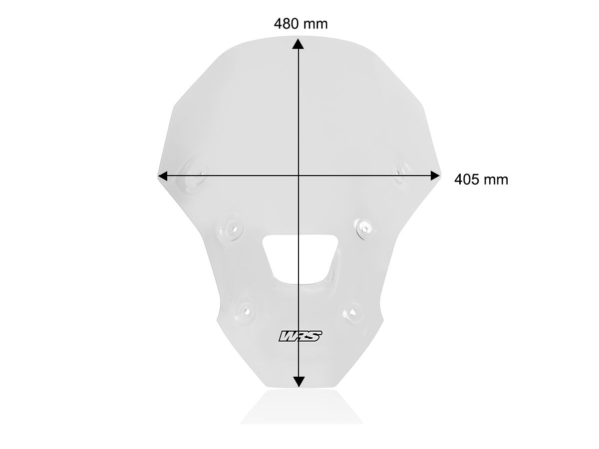 WRS TOURING WINDSCREEN HONDA CRF 1100 L AFRICA TWIN ADV SPORTS 2021-2025