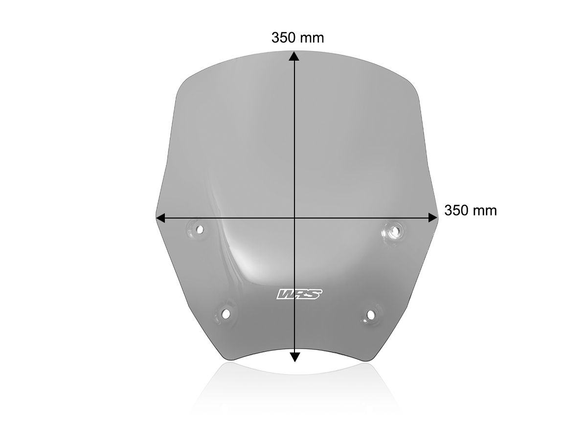 WRS WINDSCREEN STANDARD WITH RADAR BMW R 1300 GS 2023-2025