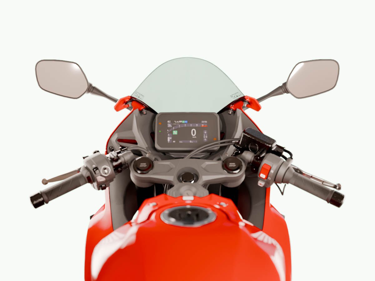 WRS RACE HIGH WINDSCREEN HONDA CBR 650 R 2019-2025