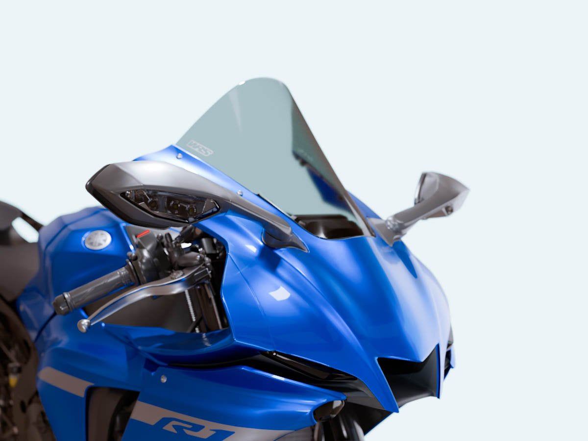 yzf-r1 WRSスモークスクリーン 2020~ WRS Race High Windscreen Yamaha R1 / M 2020-2024 - WRS USA