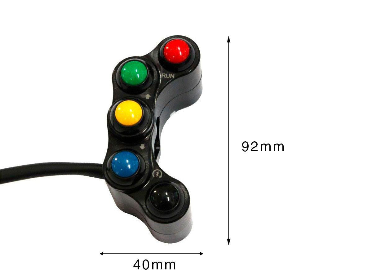 WRS 5 BUTTON LEFT SWITCH UNIVERSAL