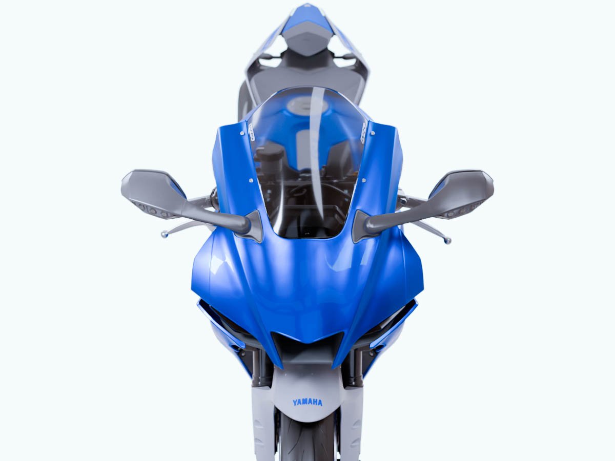 WRS - WRS RACE HIGH WINDSCREEN YAMAHA R1 / M 2020-2024 - WRS USA