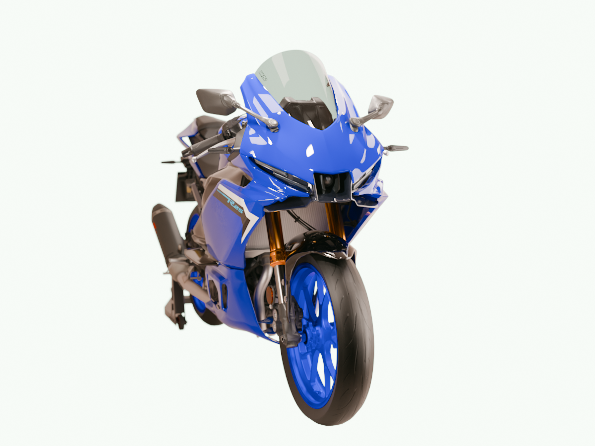 WRS Race High Windscreen Yamaha R3 2019-2026