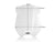 WRS HIGH WINDSCREEN 18" BMW R1200R 2007-2013