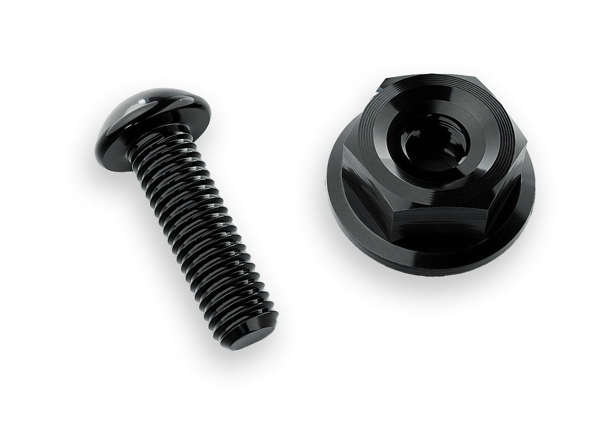 WRS WINDSCREEN M3x10MM ALUMINUM SCREW WITH NUTS KIT