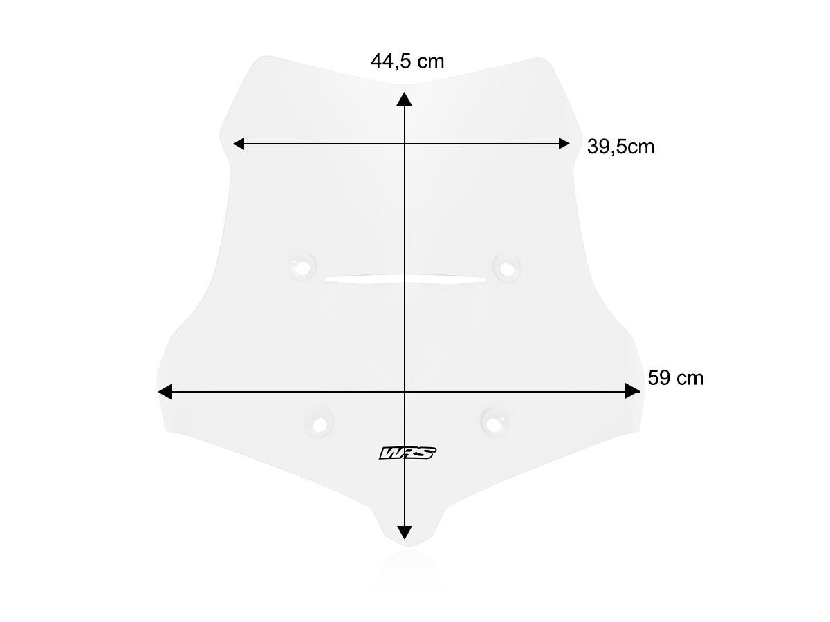 WRS WINDSCREEN TOURING VOGE VALICO 525 DSX 2023-2024 / 625 DSX 2025