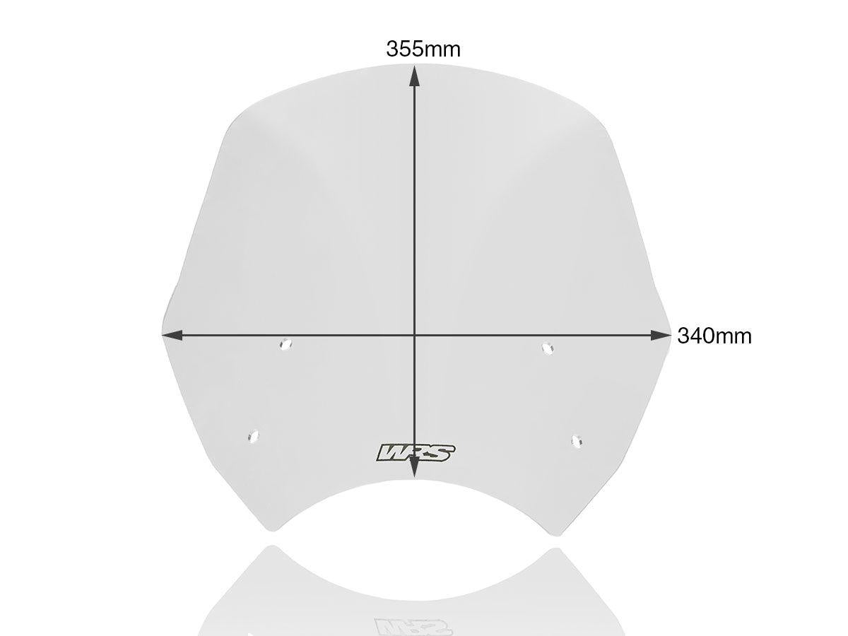 WRS CAPONORD WINDSCREEN WRS BENELLI LEONCINO 500 2017-2024