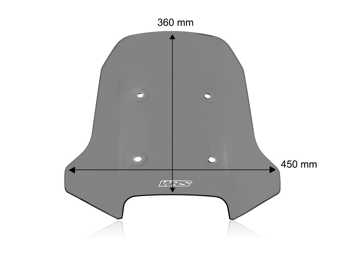 WRS TOURING WINDSCREEN CF MOTO 450 MT 2024
