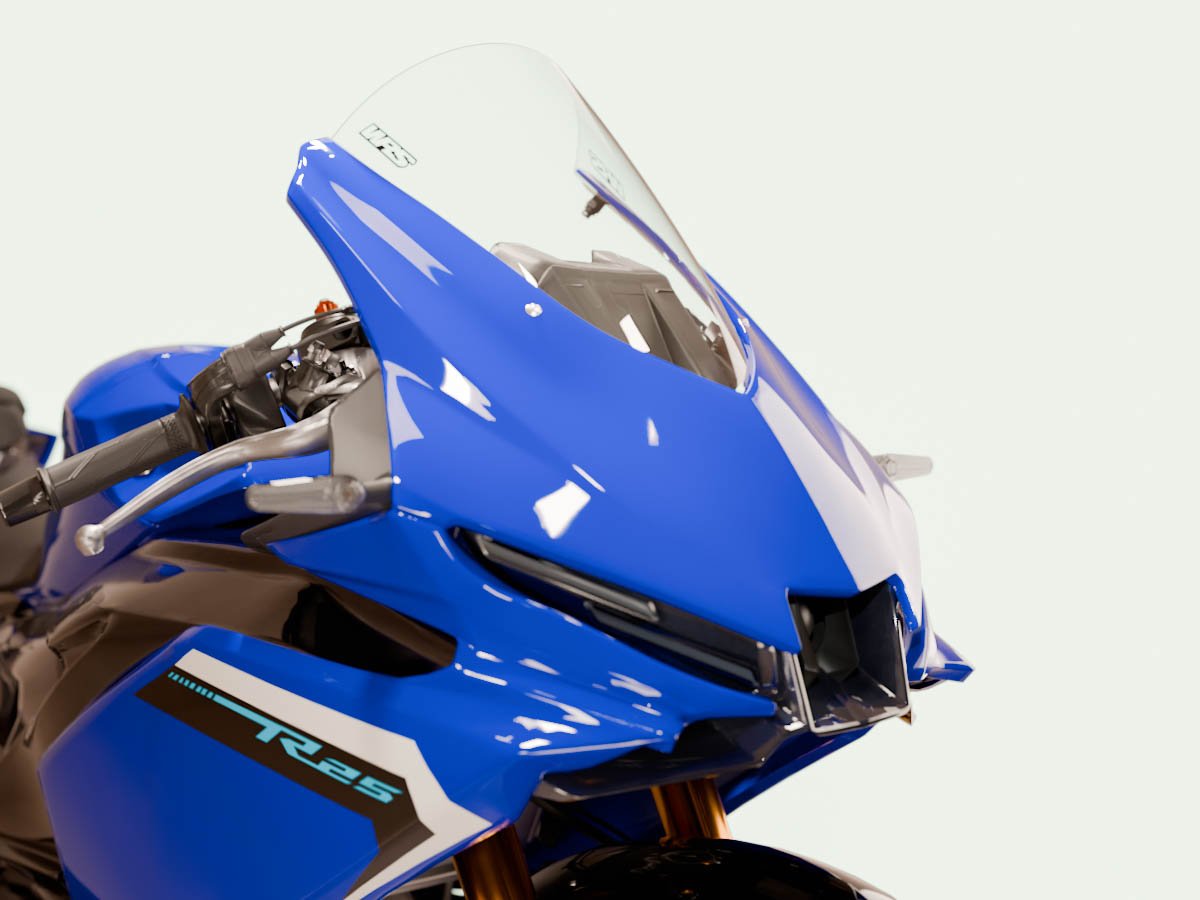 WRS Race High Windscreen Yamaha R3 2019-2025