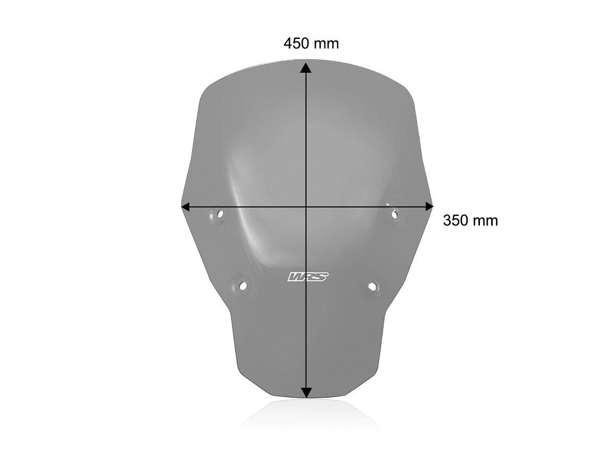 WRS WINDSCREEN STANDARD NO RADAR BMW R 1300 GS 2023-2025