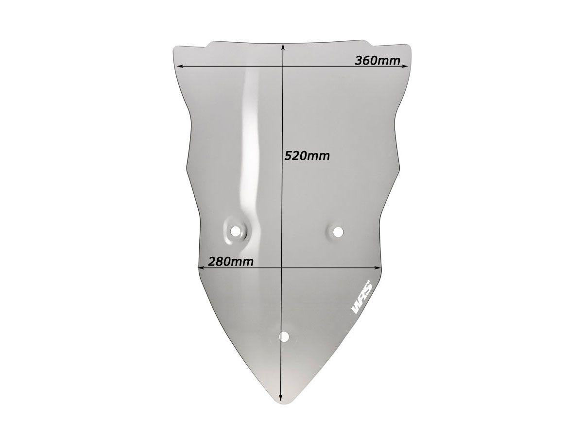 WRS TOURING WINDSCREEN DUCATI MULTISTRADA 1200/S 2010-2012