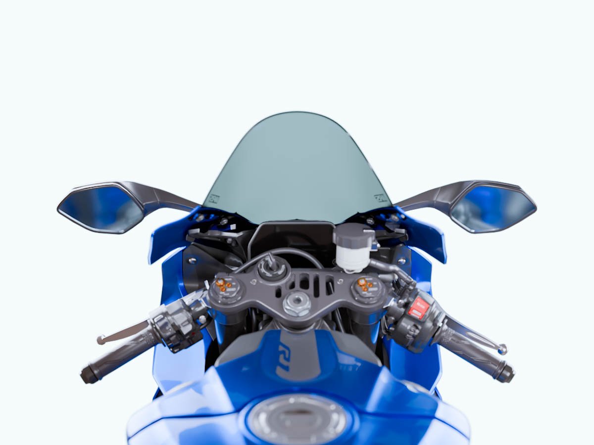 WRS RACE HIGH WINDSCREEN YAMAHA R1 / M 2020-2024