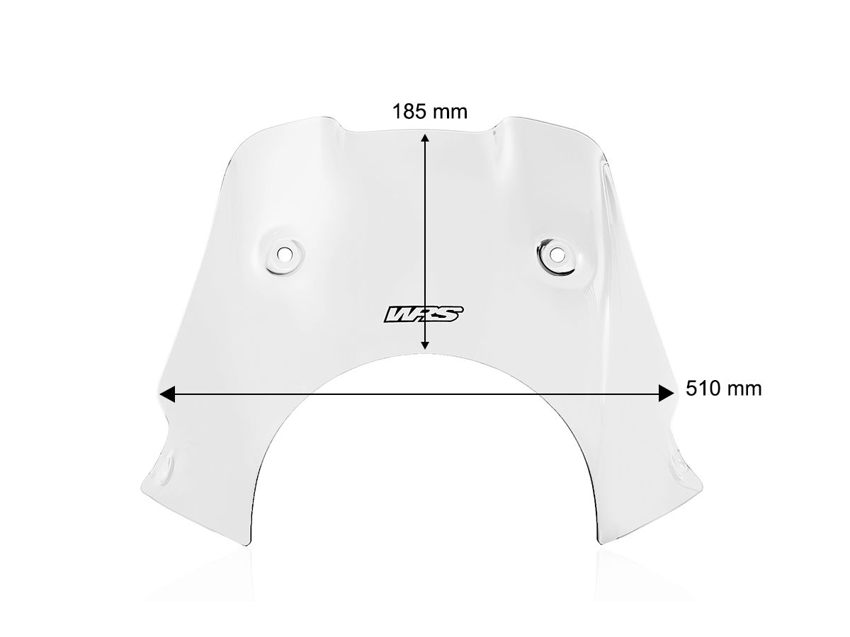 WRS ENDURO WINDSCREEN HUSQVARNA NORDEN 901 2022-24 / NORDEN 901 EXPEDITION 2023-2024