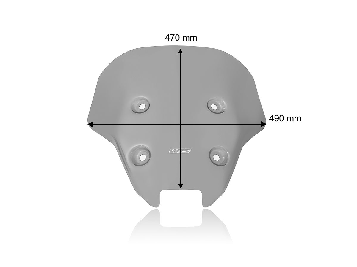 WRS WINDSCREEN CAPONORD WITH RADAR MOTO GUZZI STELVIO 2024-2025