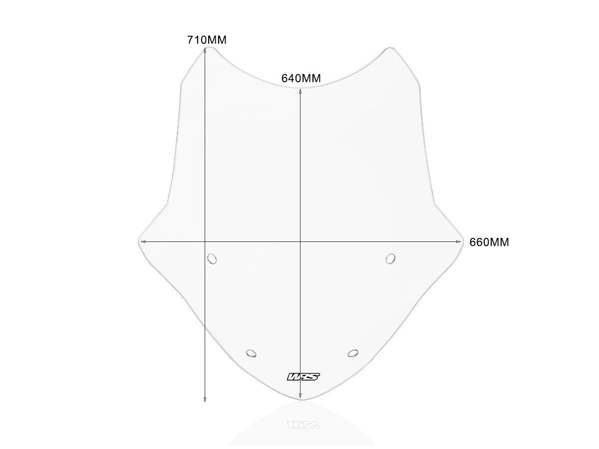 WRS TOURING WINDSCREEN BMW R 1250 RT 2021-2024