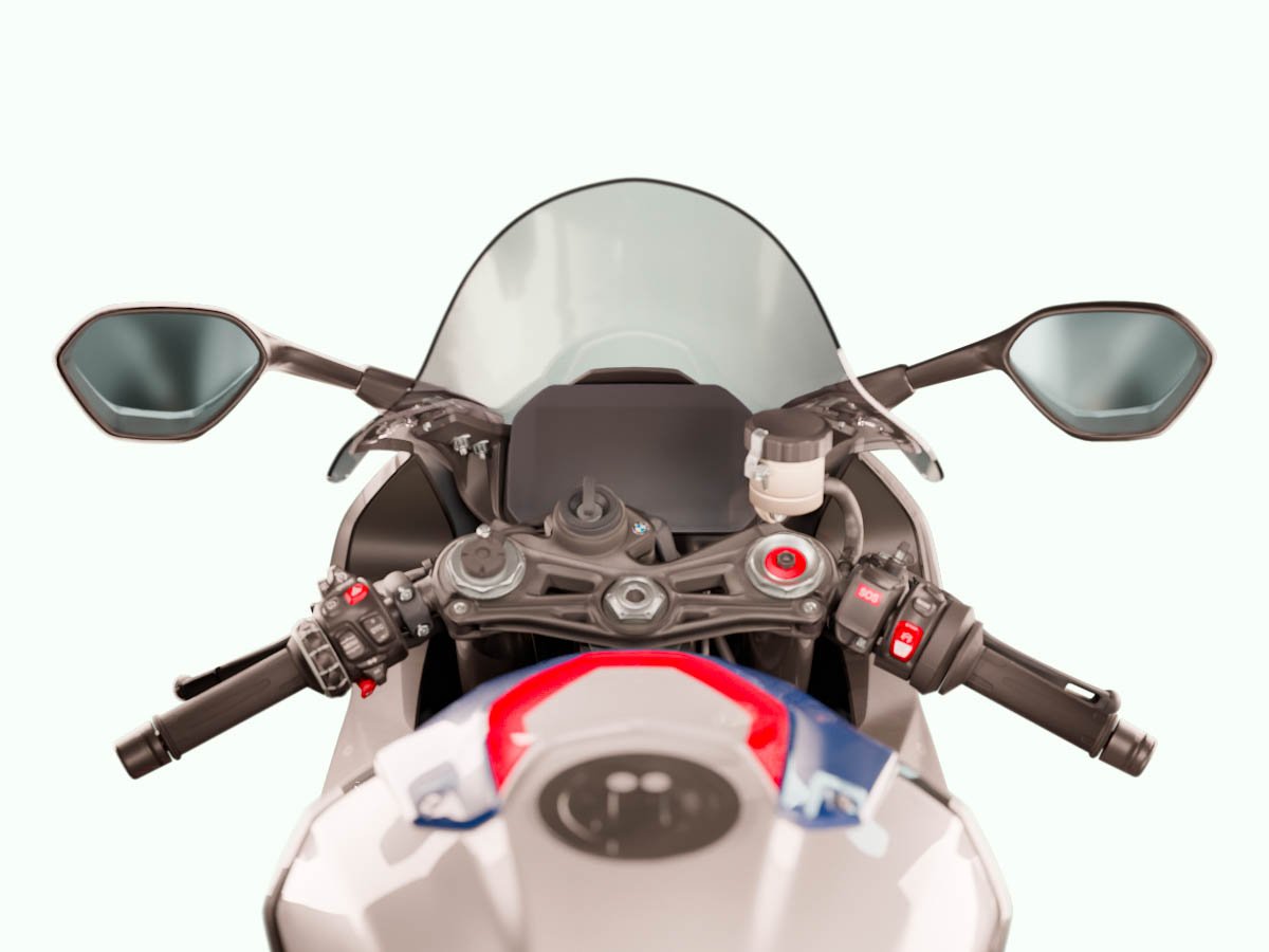 WRS RACE HIGH WINDSCREEN BMW S 1000 RR 2019-2025 / M 1000 RR 2020-2022