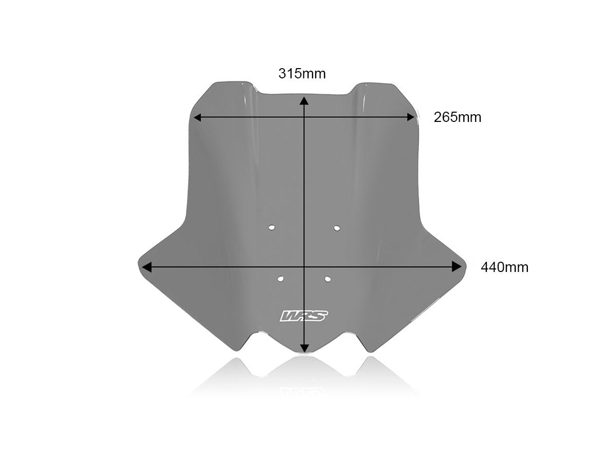 WRS Touring Windscreen Aprilia Tuono 457 2025-2026