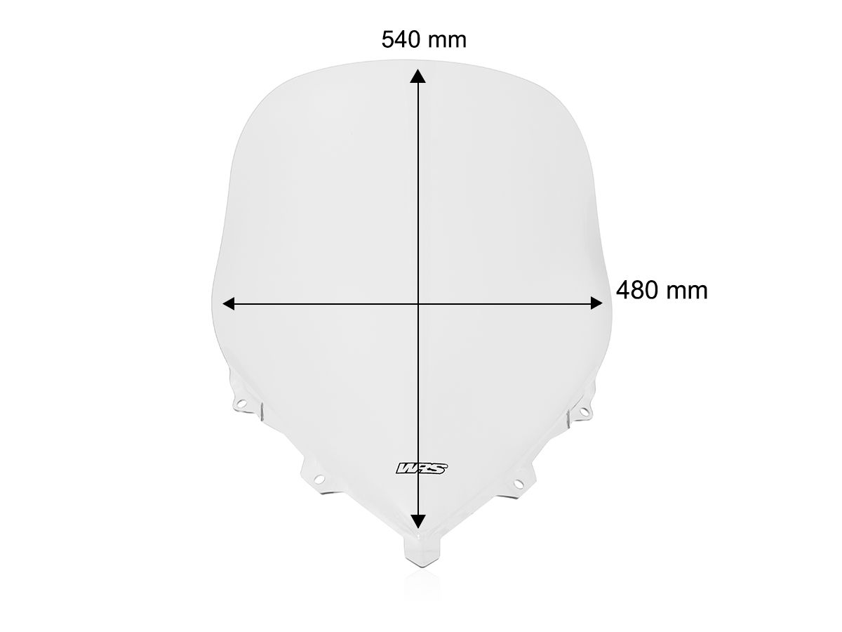 WRS CAPONORD TRANSPARENT WINDSCREEN