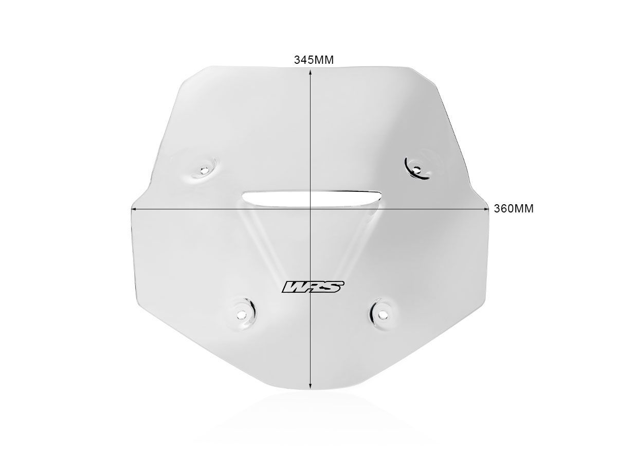 WRS SPORT WINDSCREEN TRIUMPH TIGER 1200 GT / GT PRO / GT EXPLORER / RALLY EXPLORER / RALLY PRO 2022-2025